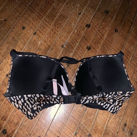 Victoria’s Secret leopard spot racerback push up 34DD bra - Picture 2 of 3